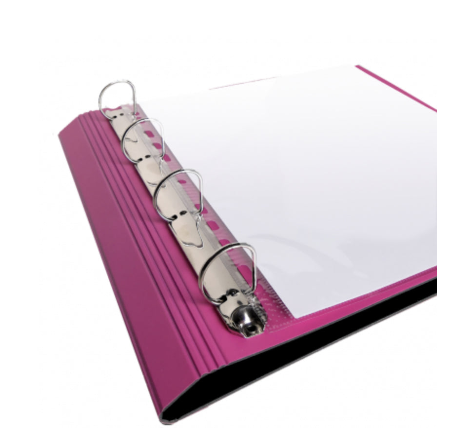Oxford Ringbuch – 4-D-Ring Ø 25 mm – für A4 – Rückenbreite 3 cm – mehrfarbig – 5 Stk.