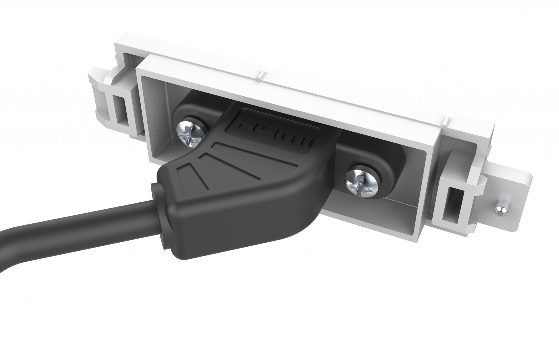 Vision Techconnect HDMI Booster Modul Adapter HDMI zu HDMI – 4K (3840 × 2160), HDMI 2.0, 2 m – Schwarz/Weiss