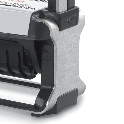 Trodat Motivstempel Professional 4.0 – Motiv: Zahlen, selbstfärbend, Metall, 40 × 4 mm