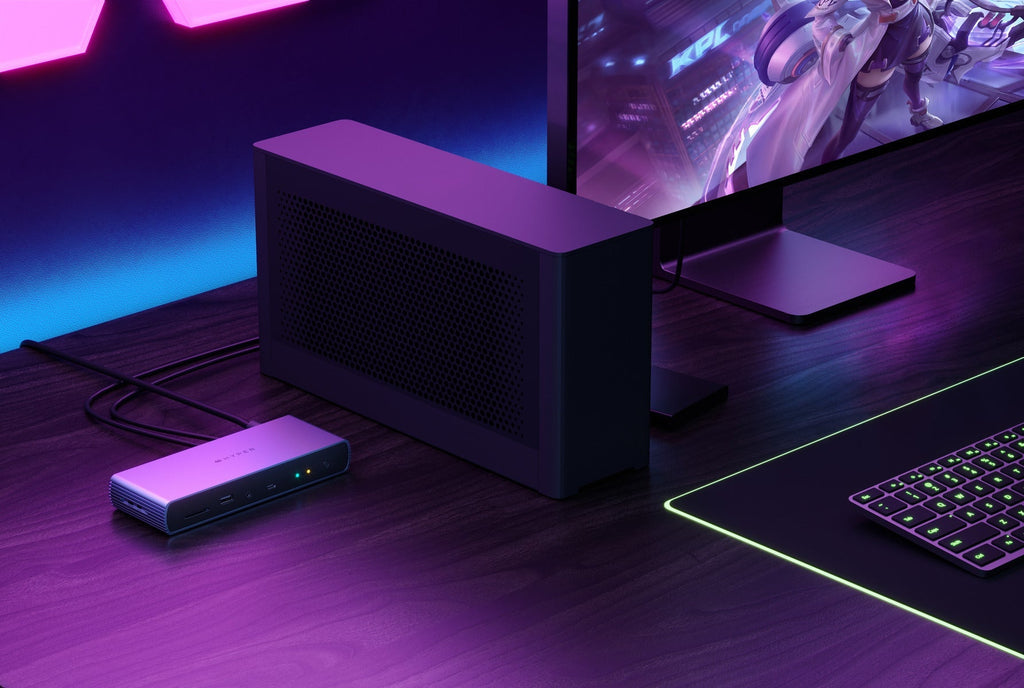 Targus HDTB4D-EU Dockingstation – Thunderbolt 4, 1× HDMI, 96 W PD, 2,5GbE, 3,5 mm Audio, für Windows/Mac