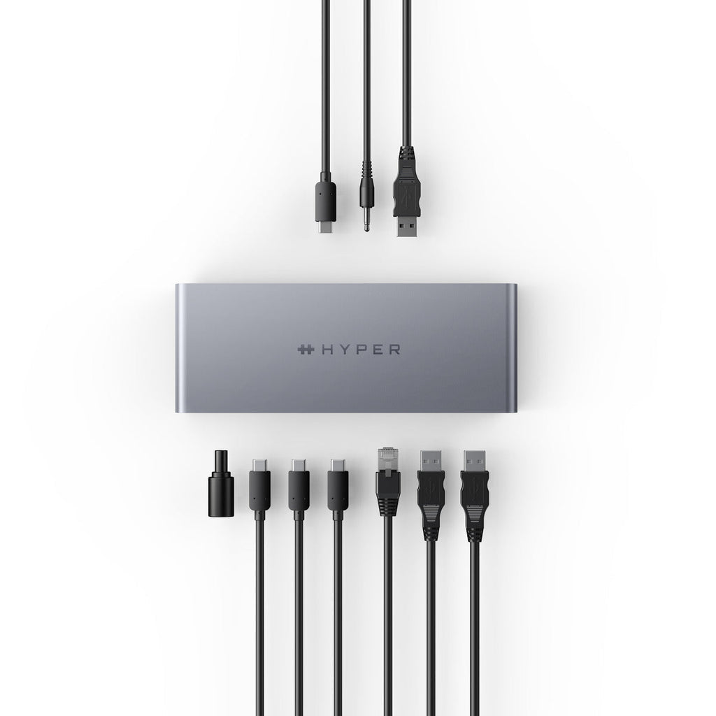 Targus HDTB4D-EU Dockingstation – Thunderbolt 4, 1× HDMI, 96 W PD, 2,5GbE, 3,5 mm Audio, für Windows/Mac