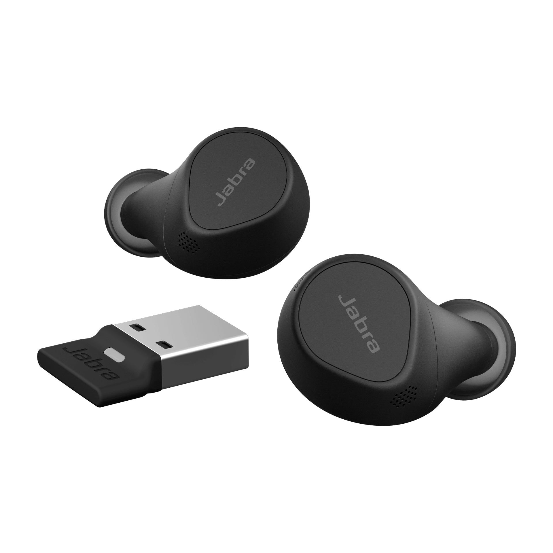 Jabra Evolve2 Buds – True Wireless In-Ear Headset – USB-A – für UC