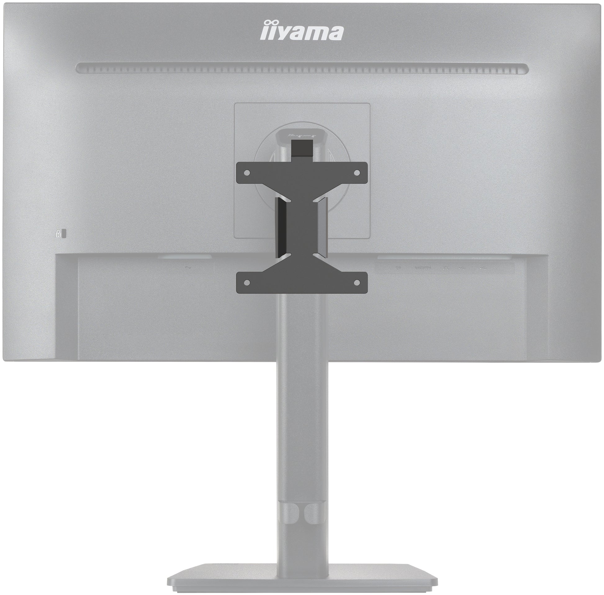 iiyama Zubehör: VESA-Halterung – für SFF (Small Form Factor) PC/Media, schwarz