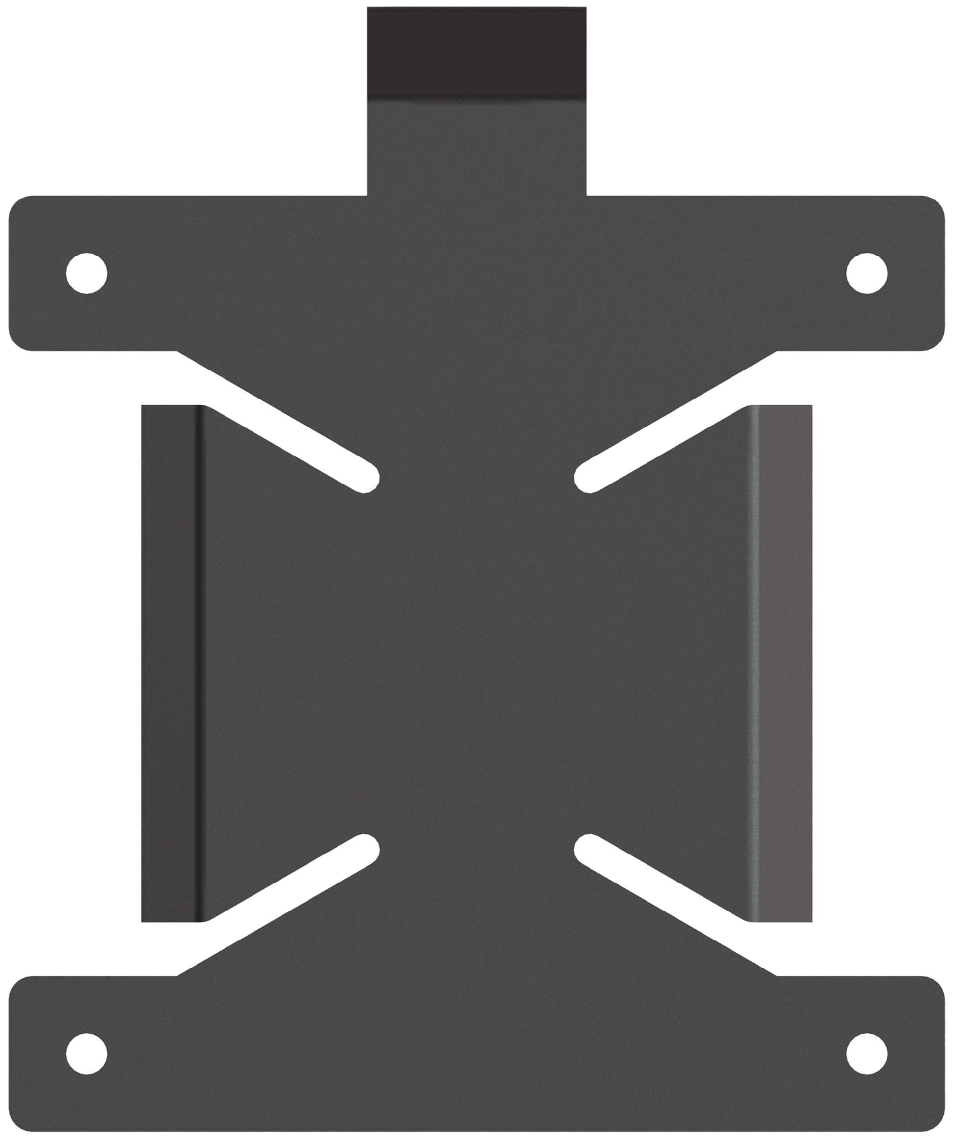 iiyama Zubehör: VESA-Halterung – für SFF (Small Form Factor) PC/Media, schwarz