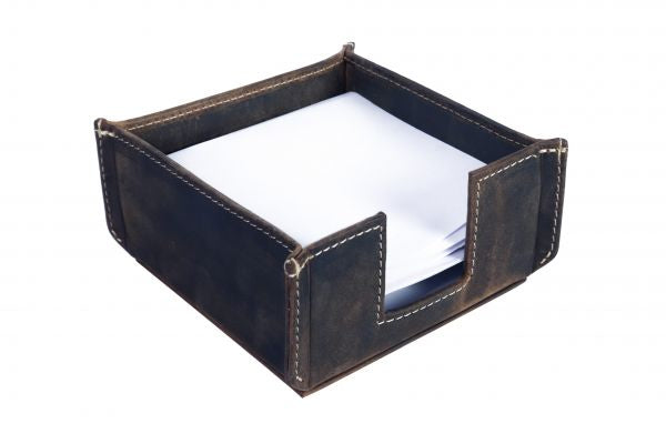 Alpenleder Stiftschlaufe – Büffelleder, Braun, 100 × 50 mm