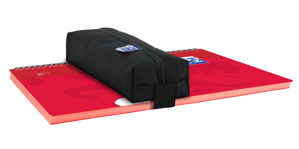 Oxford Kangoo – Schlamperetui, Schwarz, Polyester, 22 × 3,5 × 7 cm