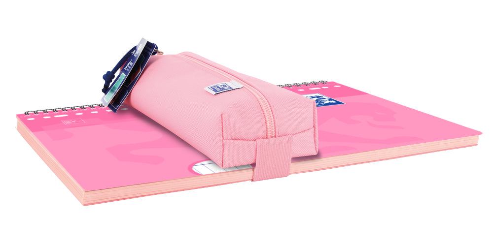 Oxford Kangoo – Schlamperetui, Pink, Polyester, 22 × 3,5 × 7 cm
