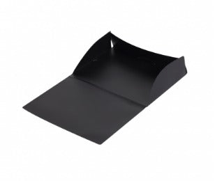 Oxford Gummibandmappe A4 – Polypropylen (PP), Schwarz, 3 Klappen, Selbstklebendes Rückenschild