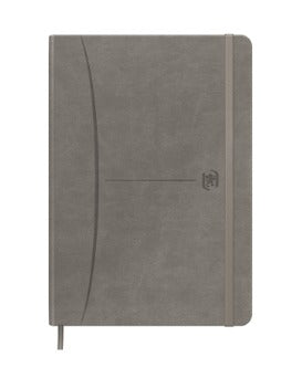 Oxford Notizbuch – A5 – 80 Blatt – Hardcover, Gummiband, Lesezeichenband, assortiert, EU Ecolabel, 10 Stück