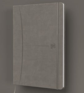 Oxford Notizbuch – A5 – 80 Blatt – Hardcover, Gummiband, Lesezeichenband, assortiert, EU Ecolabel, 10 Stück