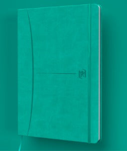 Oxford Notizbuch – A5 – 80 Blatt – Hardcover, Gummiband, Lesezeichenband, assortiert, EU Ecolabel, 10 Stück