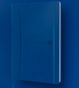 Oxford Notizbuch – A5 – 80 Blatt – Hardcover, Gummiband, Lesezeichenband, assortiert, EU Ecolabel, 10 Stück