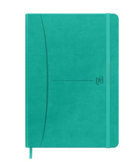 Oxford Notizbuch – A5 – 80 Blatt – Hardcover, Gummiband, Lesezeichenband, assortiert, EU Ecolabel, 10 Stück
