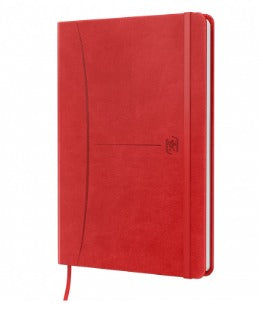 Oxford Notizbuch – A5 – 80 Blatt – Hardcover, Gummiband, Lesezeichenband, assortiert, EU Ecolabel, 10 Stück