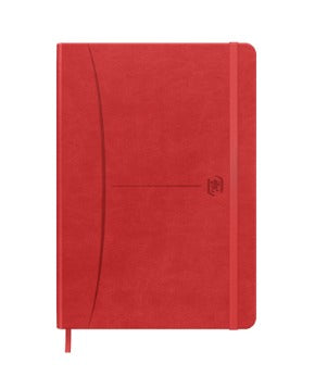 Oxford Notizbuch – A5 – 80 Blatt – Hardcover, Gummiband, Lesezeichenband, assortiert, EU Ecolabel, 10 Stück