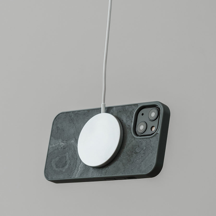 Woodcessories Backcover – für Apple iPhone 14 Plus – grau – TPU, MagSafe-kompatibel