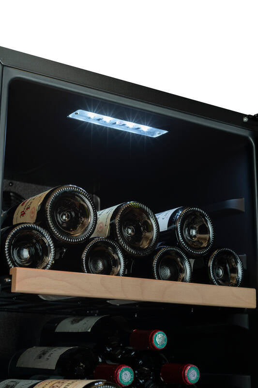 Climadiff Weinkühlschrank GARDE200D – 203 l, 220/240 V, Kompressor, Energieeffizienzklasse F