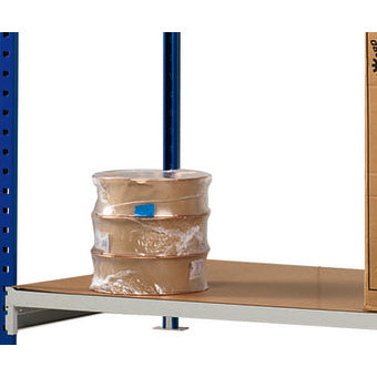 PaperFlow Abdeckboden – 100 × 37 cm – für PaperFlow Hängeregistraturregale – Holz – Pressspan – 6 Stk.