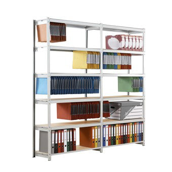 PaperFlow Abdeckboden – 100 × 37 cm – für PaperFlow Hängeregistraturregale – Holz – Pressspan – 6 Stk.