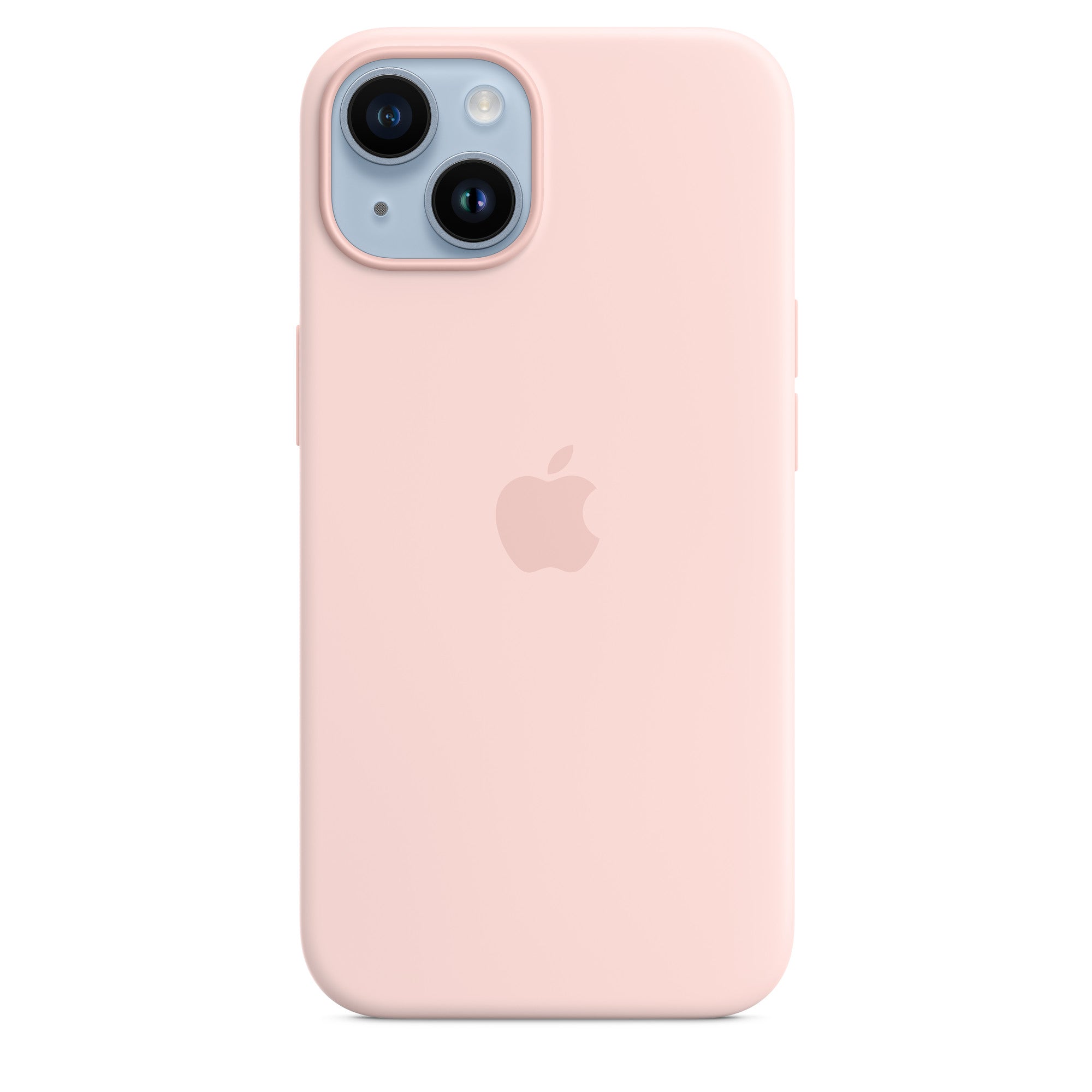 Apple Backcover – für Apple iPhone 14 – Chalk Pink – Silikon – MagSafe-kompatibel