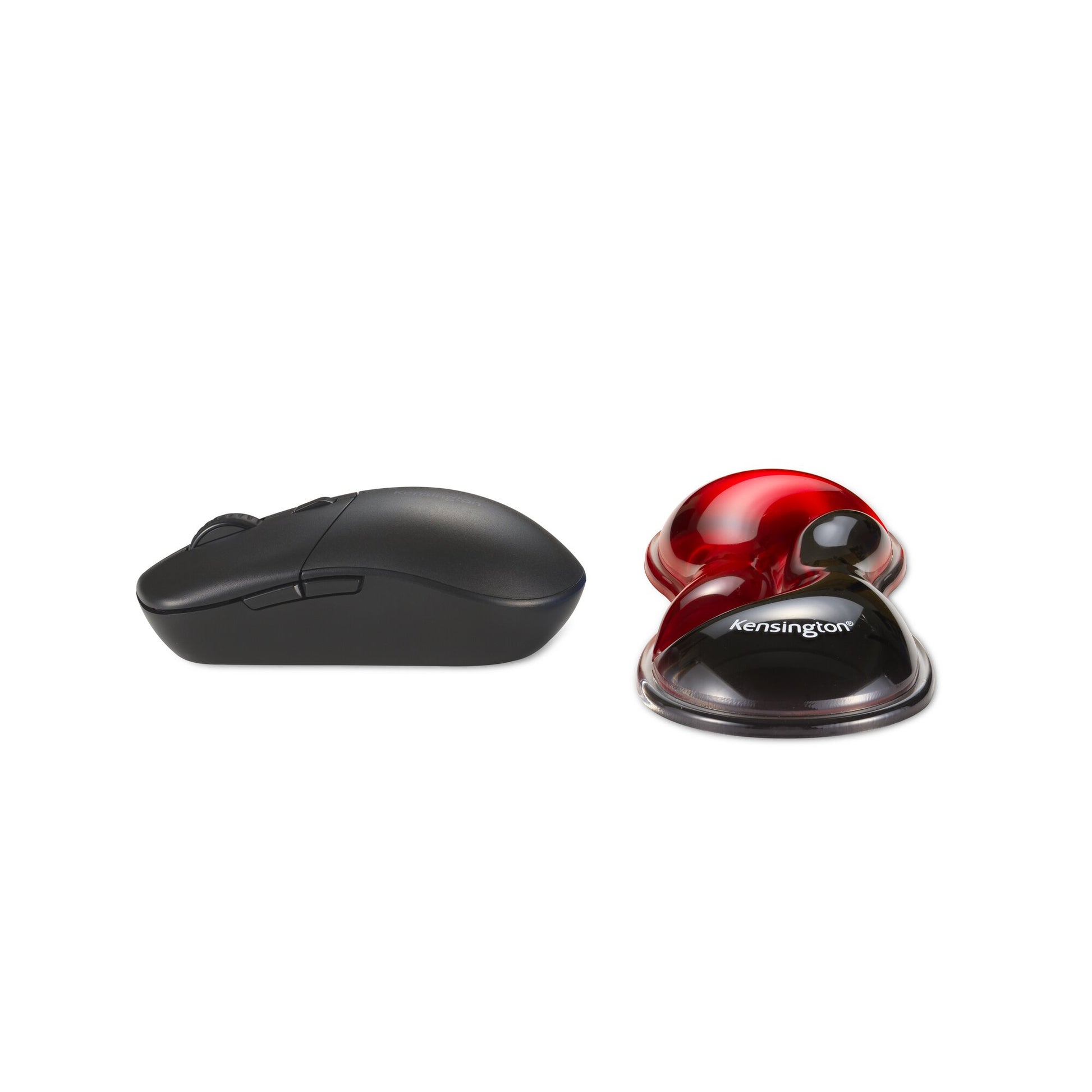 Kensington Maus-Handgelenkauflage Slim Duo – Gel – Rot