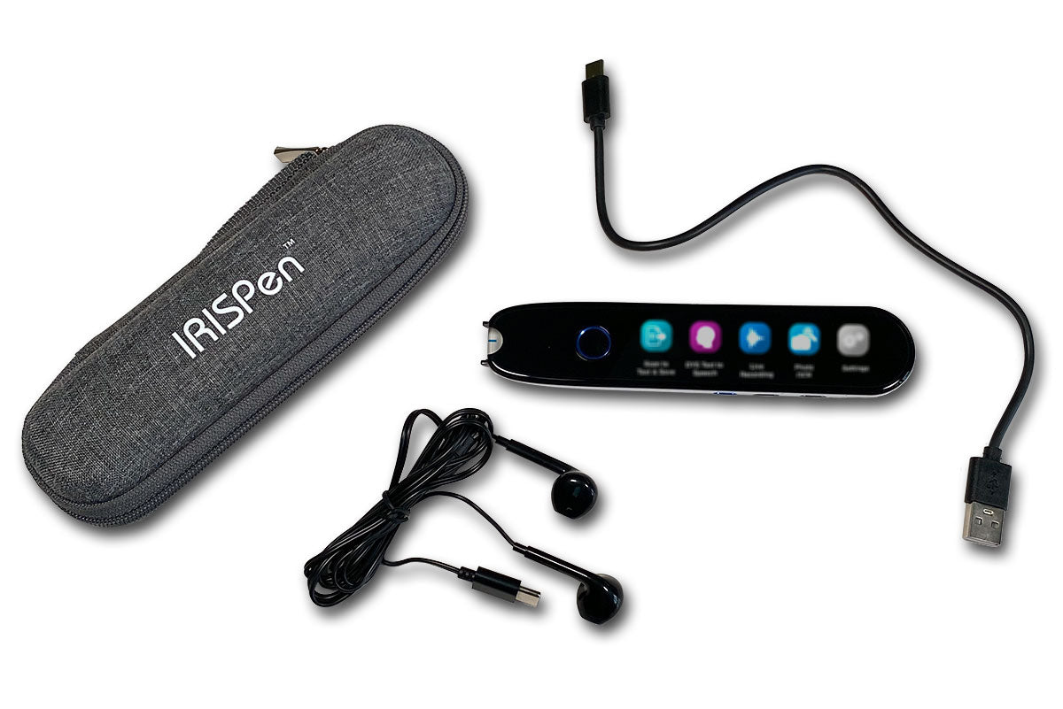 I.R.I.S. IRIS IRISPen Reader 8 – Mobiler Scanner, 120 fps, 90 dpi, USB