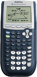 Texas Instruments Taschenrechner TI-84 Plus – 16-stellig, LC-Display, Batterie, schwarz