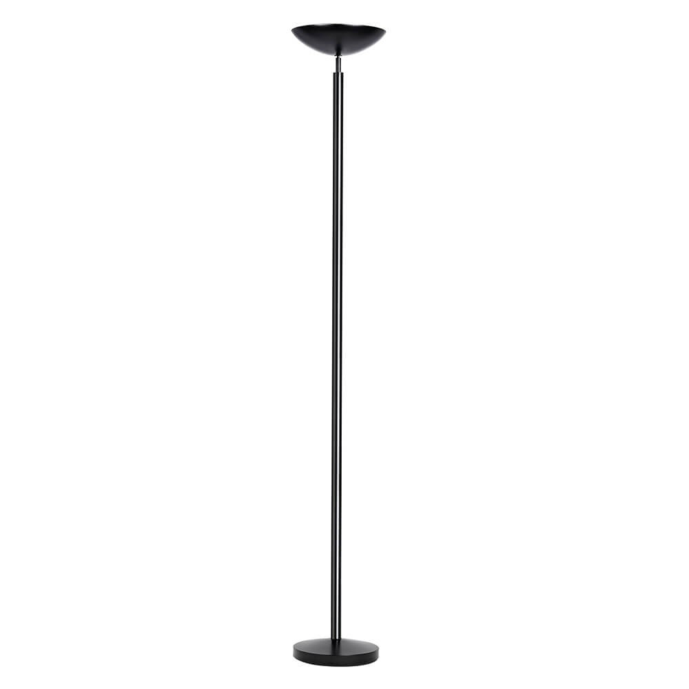 Unilux Stehleuchte Dely 2.0 – 3216 lm, 3100 K, dimmbar, 184 cm – Schwarz