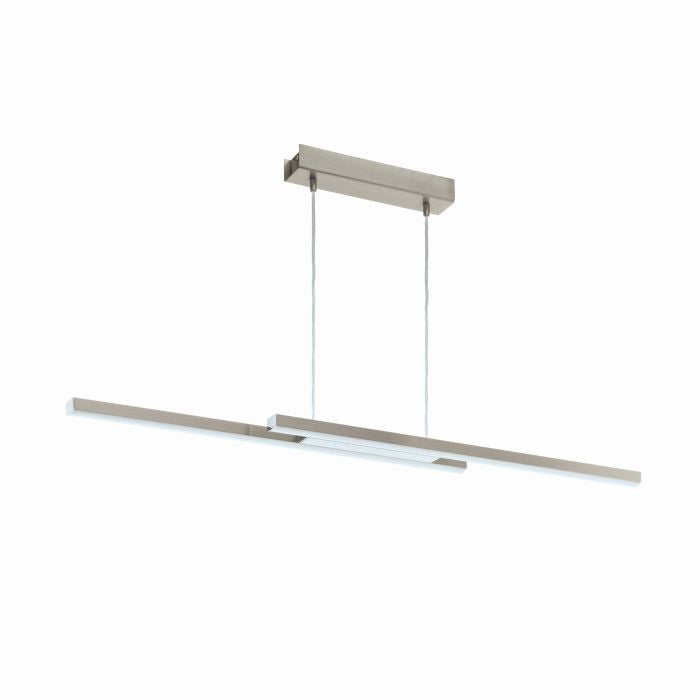 EGLO Hängeleuchte Fraioli-Z – 105,5 × 10 cm, 4800 lm, 34 W, 2700–6500 K, dimmbar, ZigBee, für Alexa, weiss
