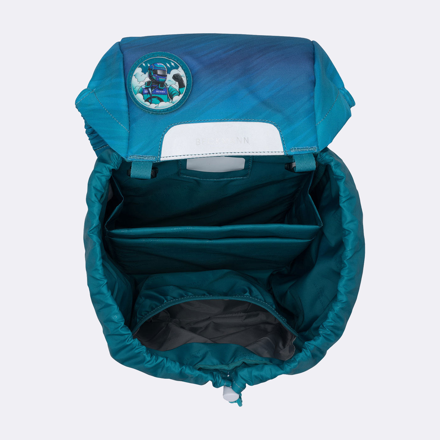 Beckmann Classic Schulrucksack 1st – 6-teilig – Racing