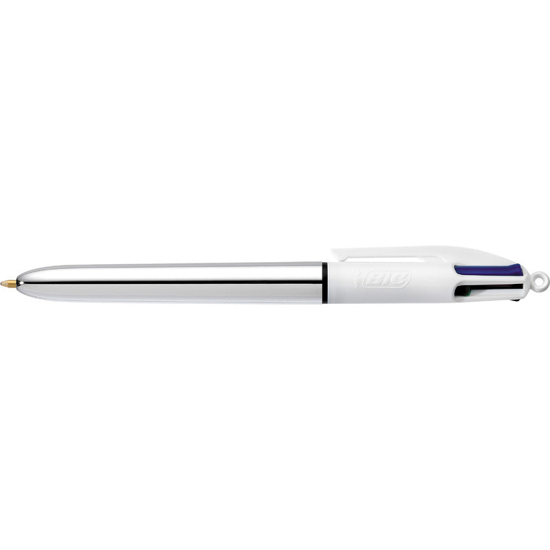 BIC Kugelschreiber – Silber, Kunststoff