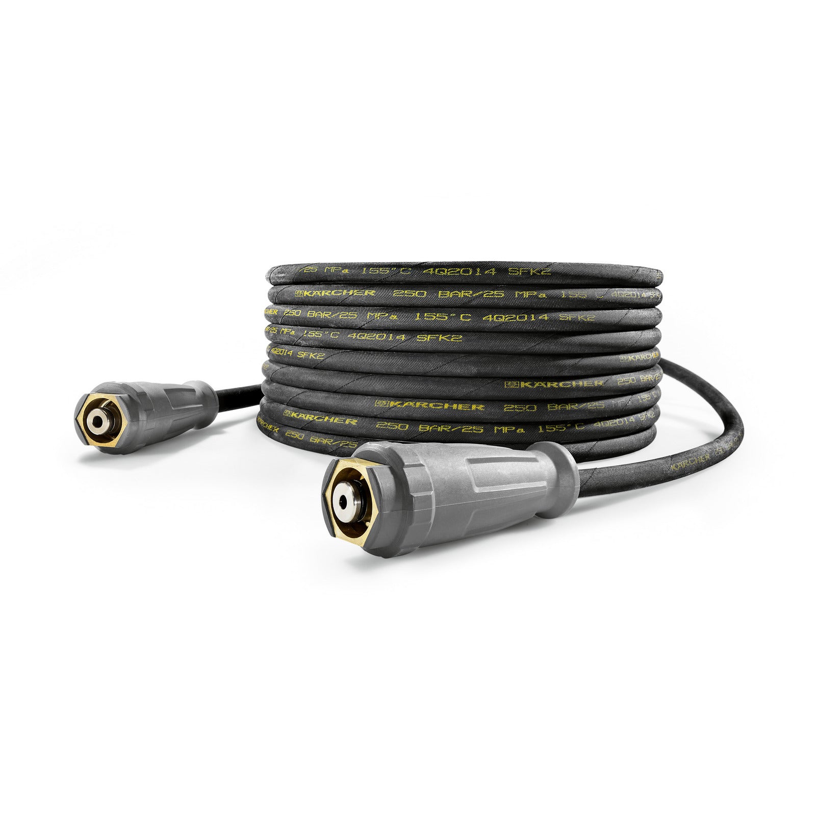 Kärcher Hochdruckschlauch 10 m, DN 6, 250 bar, 2 × EASY Lock – 1 Stk – für Kärcher HD 4/11, HD 4/9, HD 5/11 usw.
