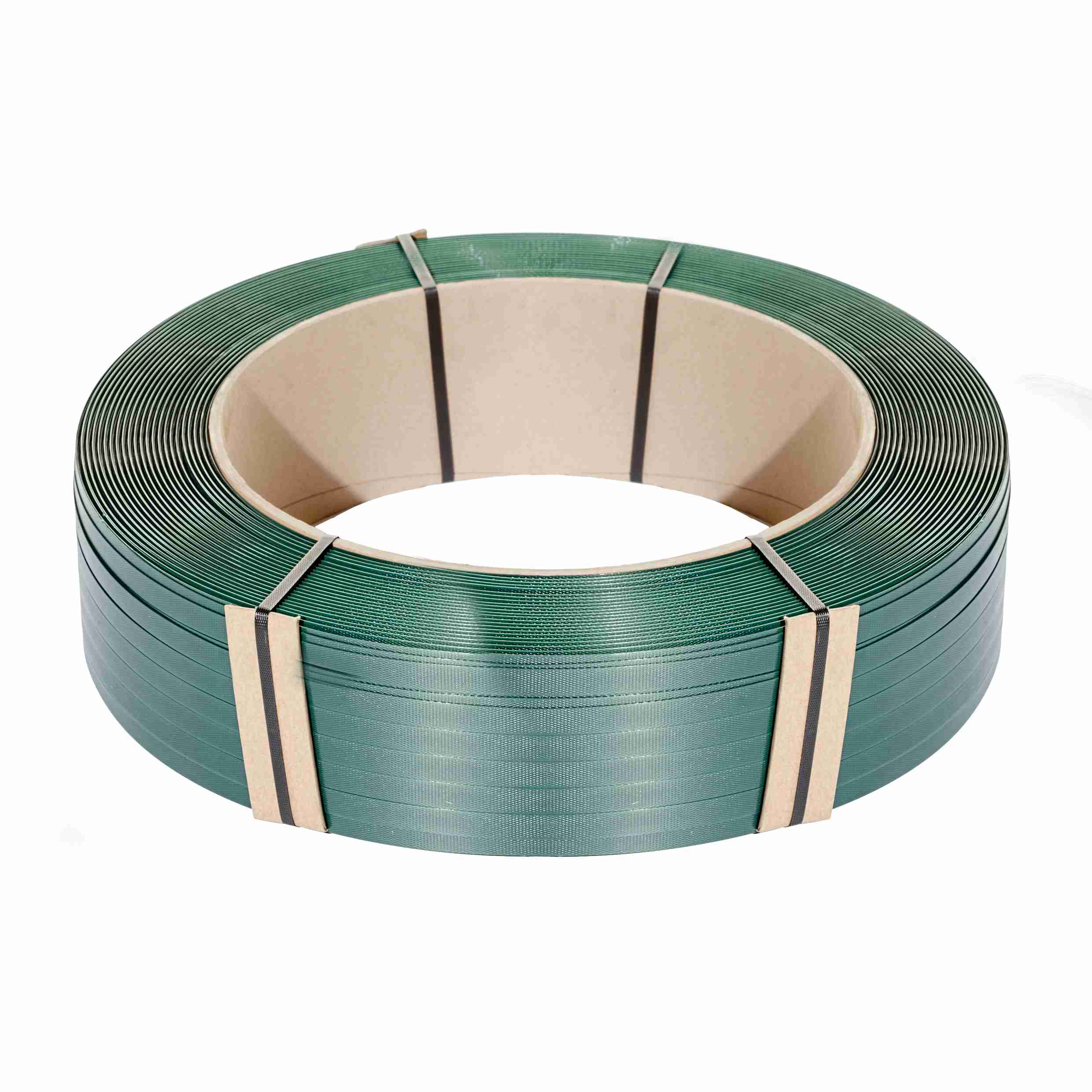 Model – Umreifungsband PET 12 × 0,6 mm × 2500 m, grün, Kern Ø 406 mm – 1 Stk., ab 3 Stk.