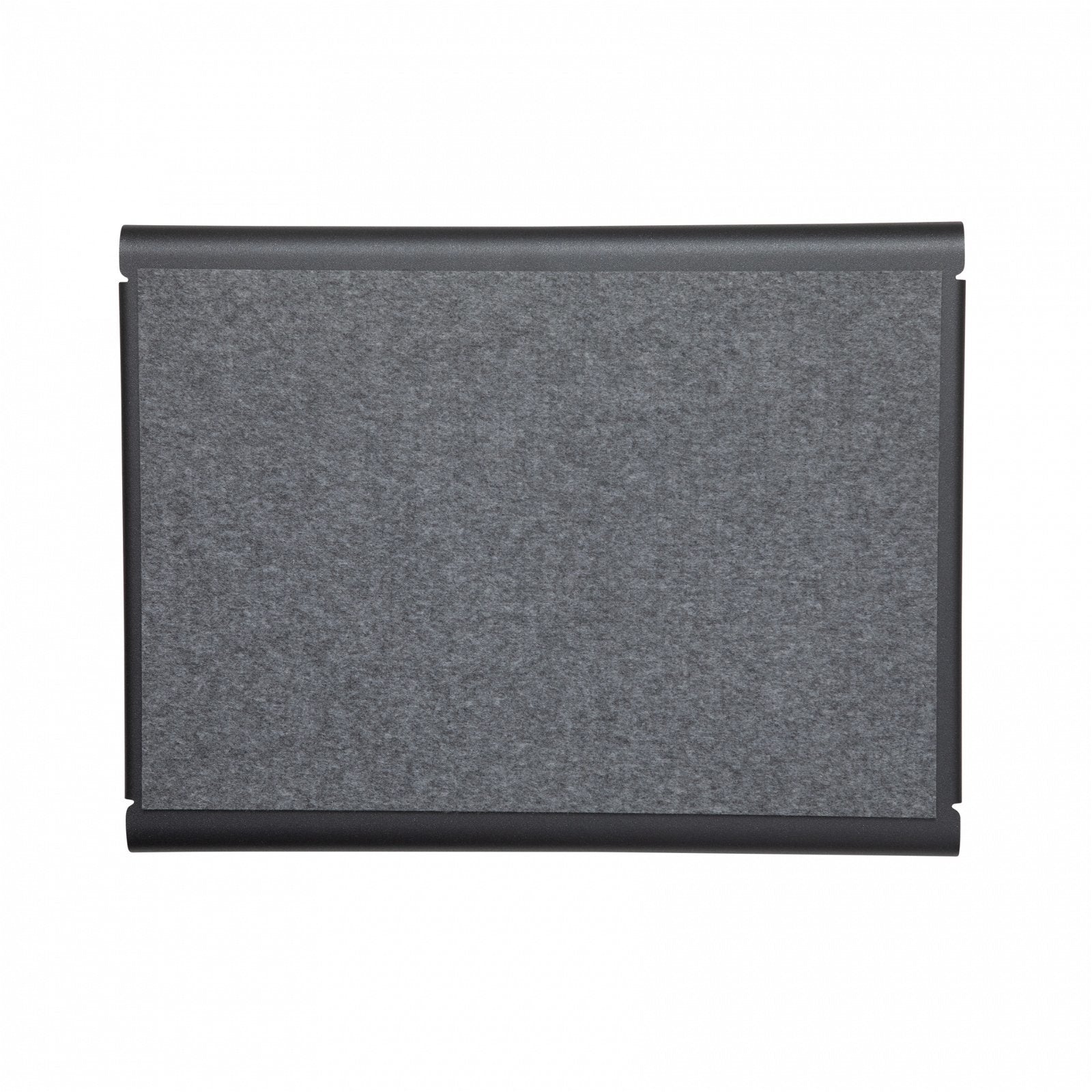 MAUL Fussstütze MAULflair 9015089 – Trittfläche 400 × 300 mm, anthrazit, Metall