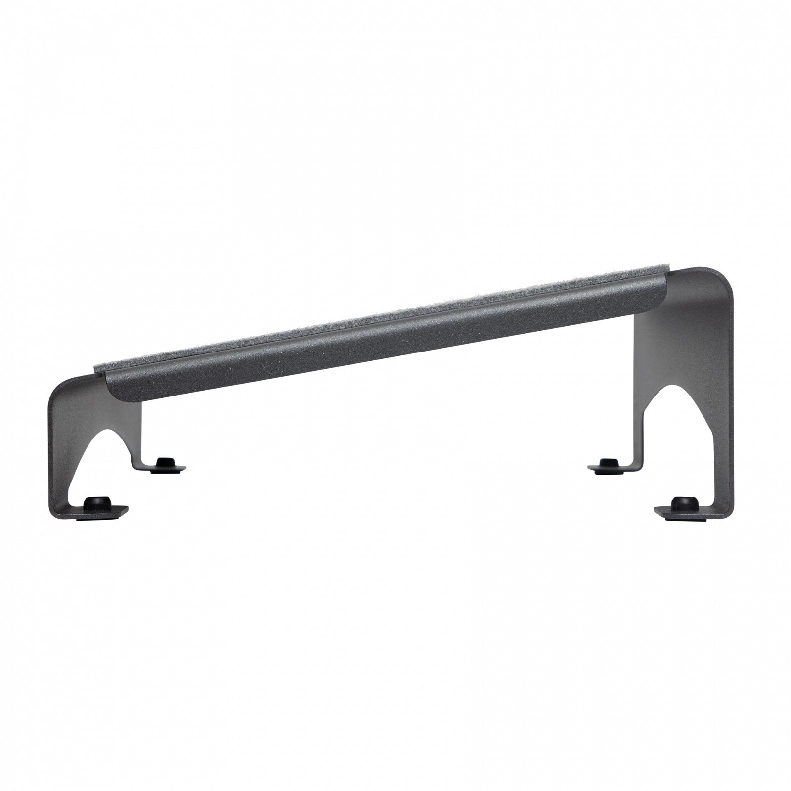 MAUL Fussstütze MAULflair 9015089 – Trittfläche 400 × 300 mm, anthrazit, Metall