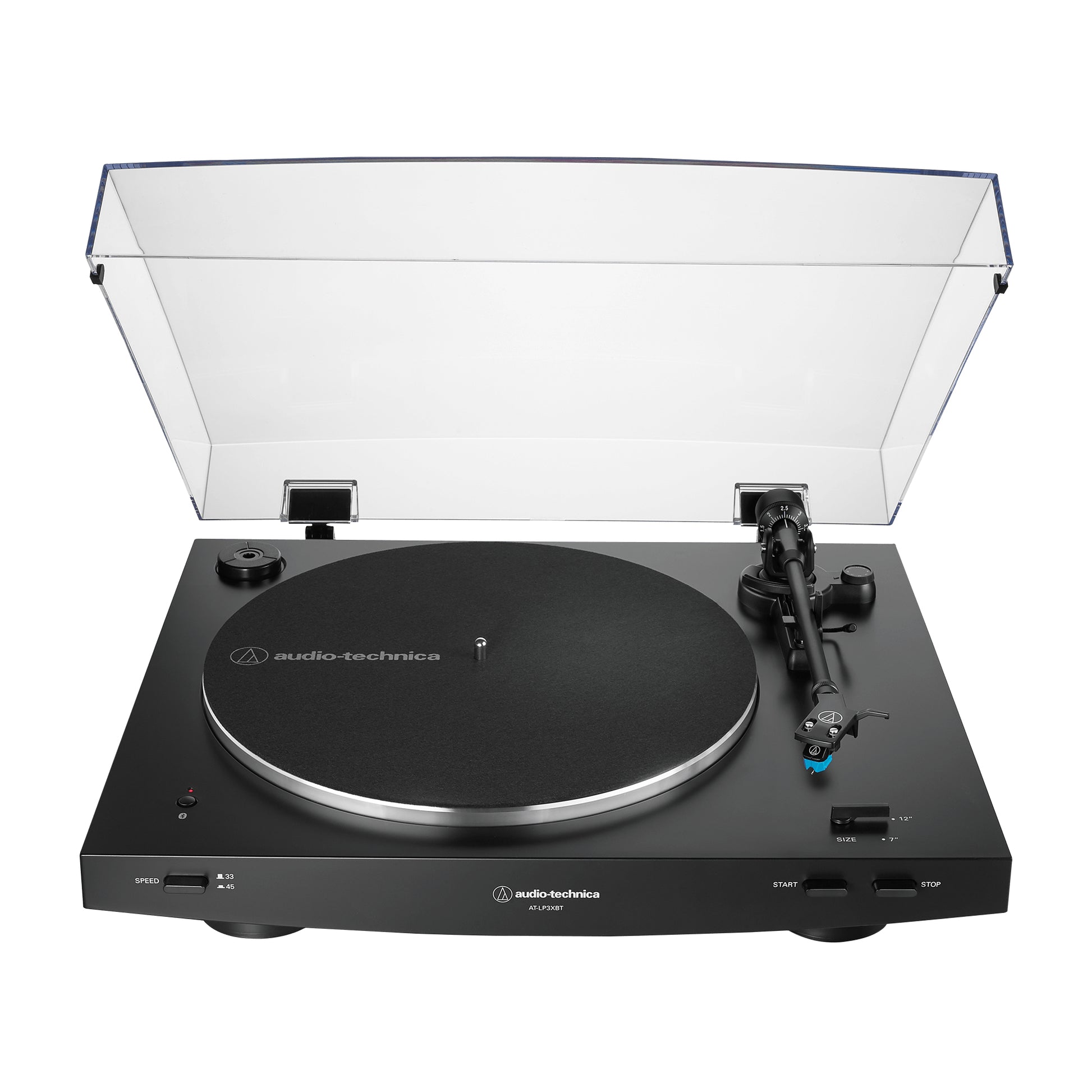Audio-Technica AT-LP3XBTBK – Plattenspieler – Phono-Vorverstärker, Bluetooth – Schwarz