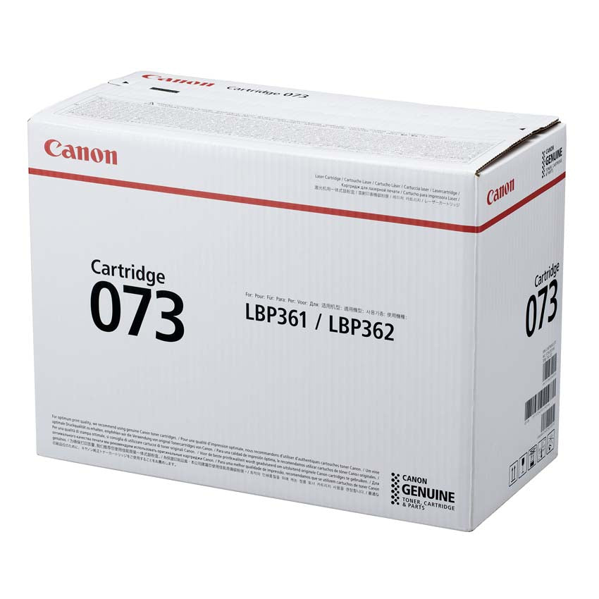 Canon Toner 073 – Schwarz, 27000 Seiten – für LBP 361Cdw