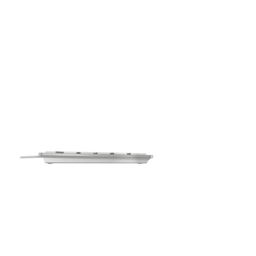 CHERRY KC 6000 C – Tastatur, kabelgebunden, FR-Layout (FR), Silber – für macOS
