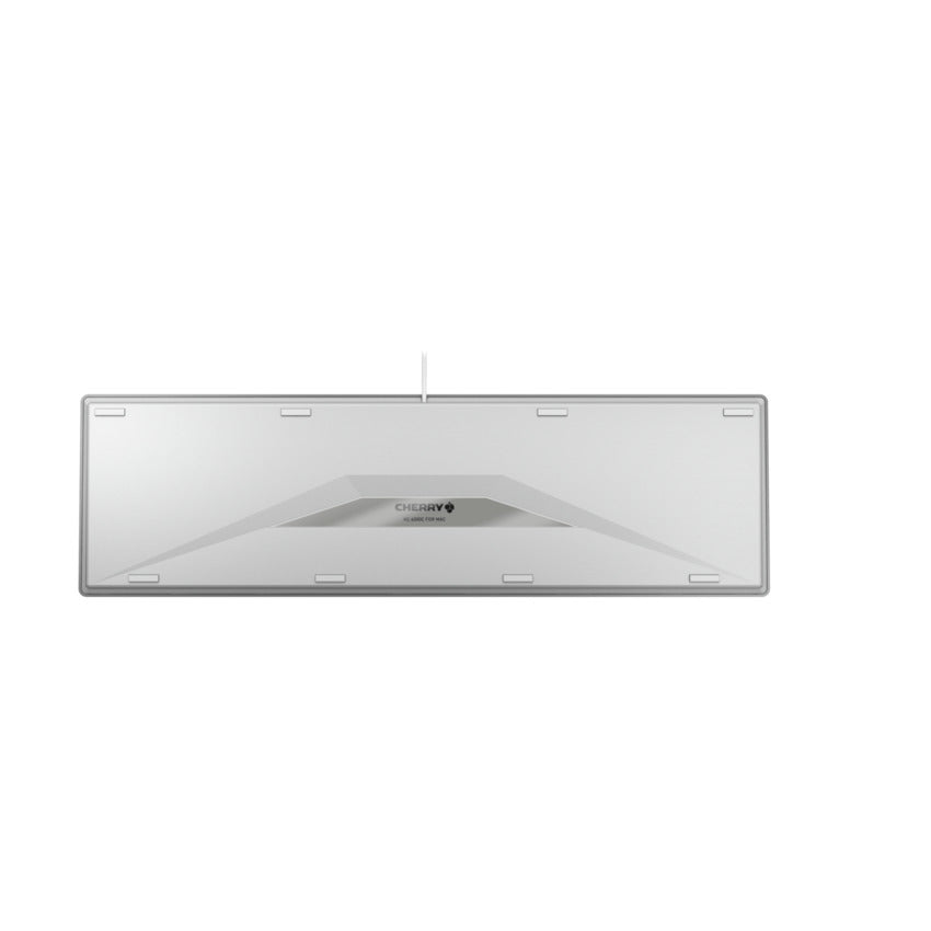 CHERRY KC 6000 C – Tastatur, kabelgebunden, UK-Layout (EN), Silber – für macOS