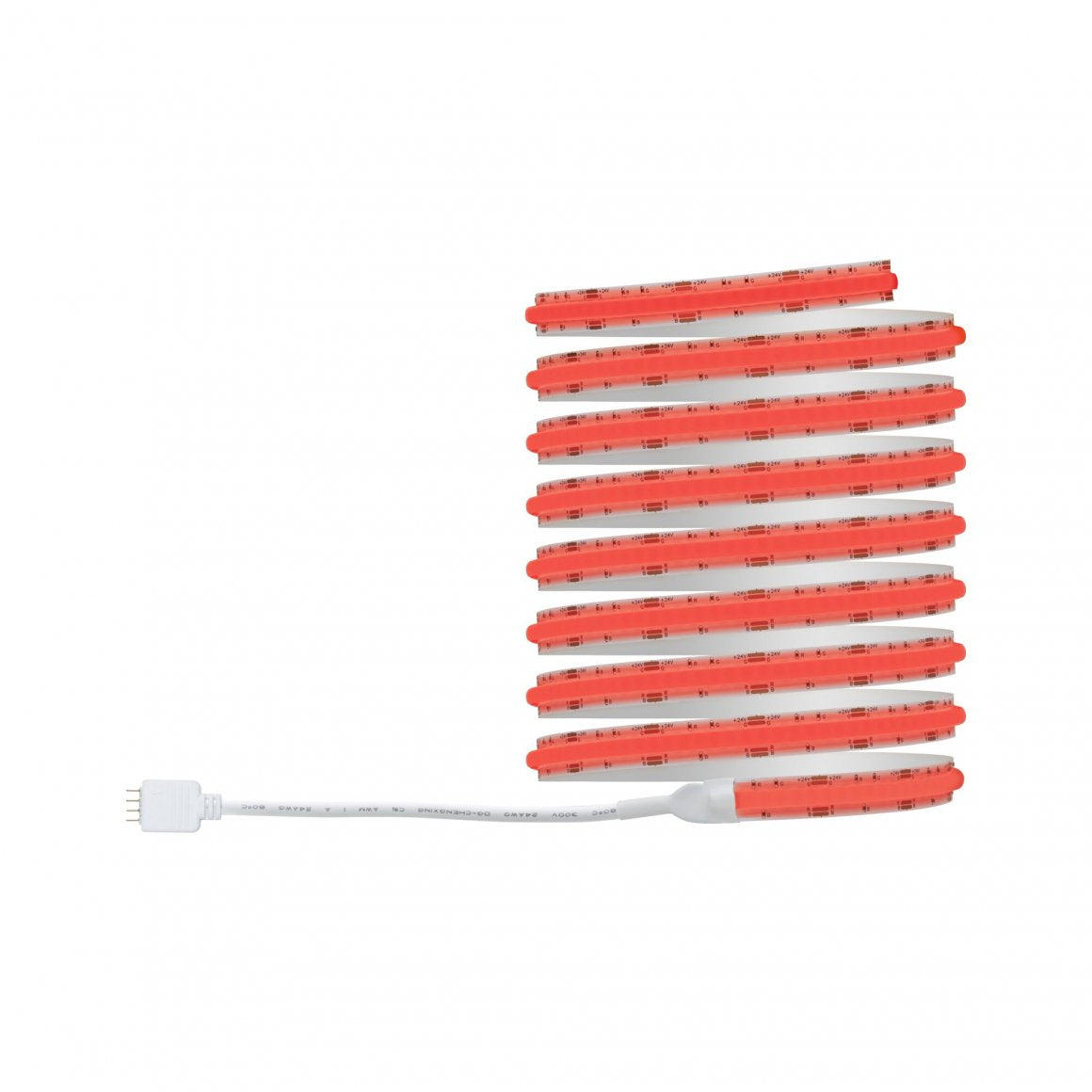 Paulmann LED-Strip – Set, 3 m, 990 lm, 22 W, RGB, dimmbar, weiss, Fernbedienung, Netzteil