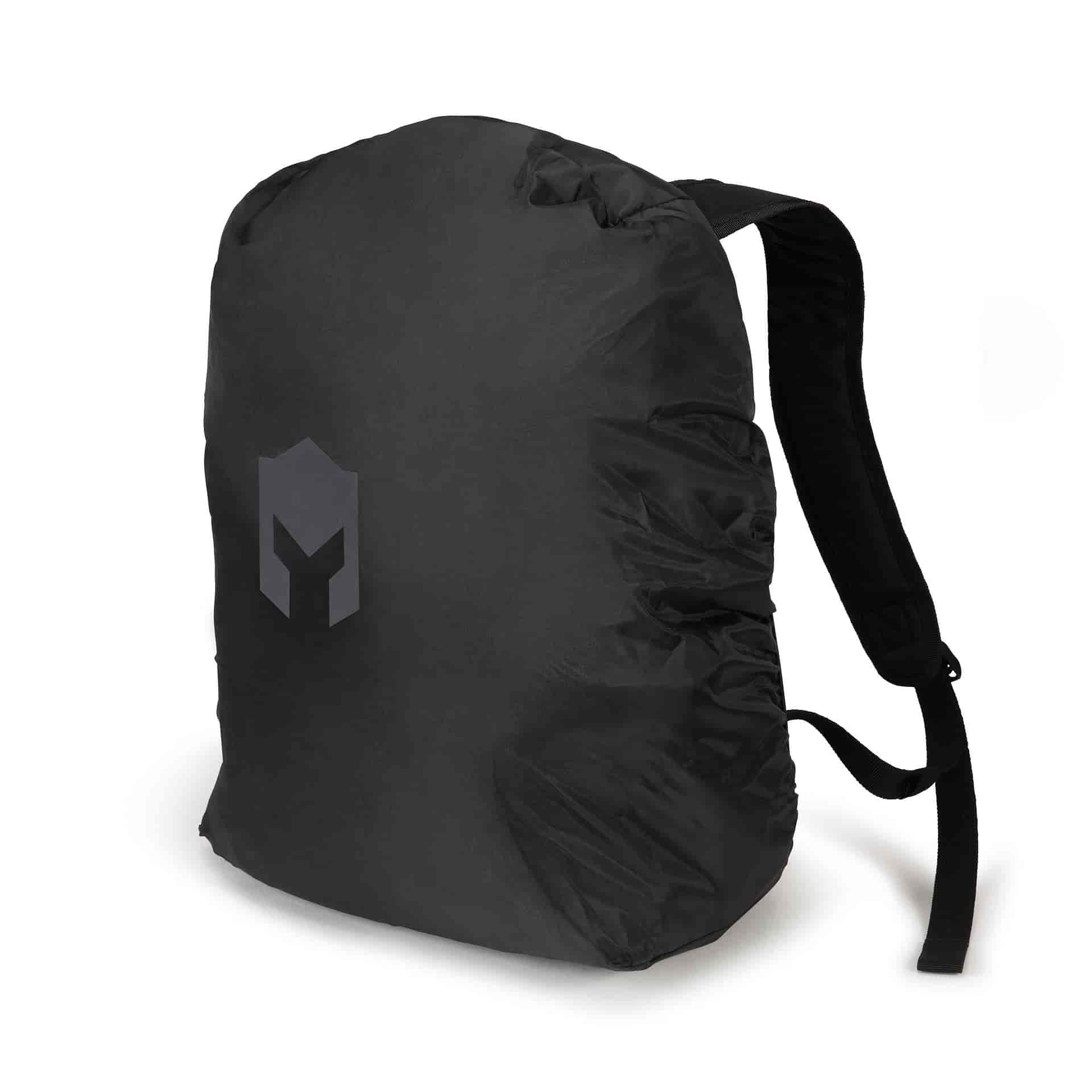 CATURIX DICOTA Notebook-Rucksack CATURIX FORZA eco – mit Regenabdeckung, Polyester – schwarz, 210 × 490 × 350 mm