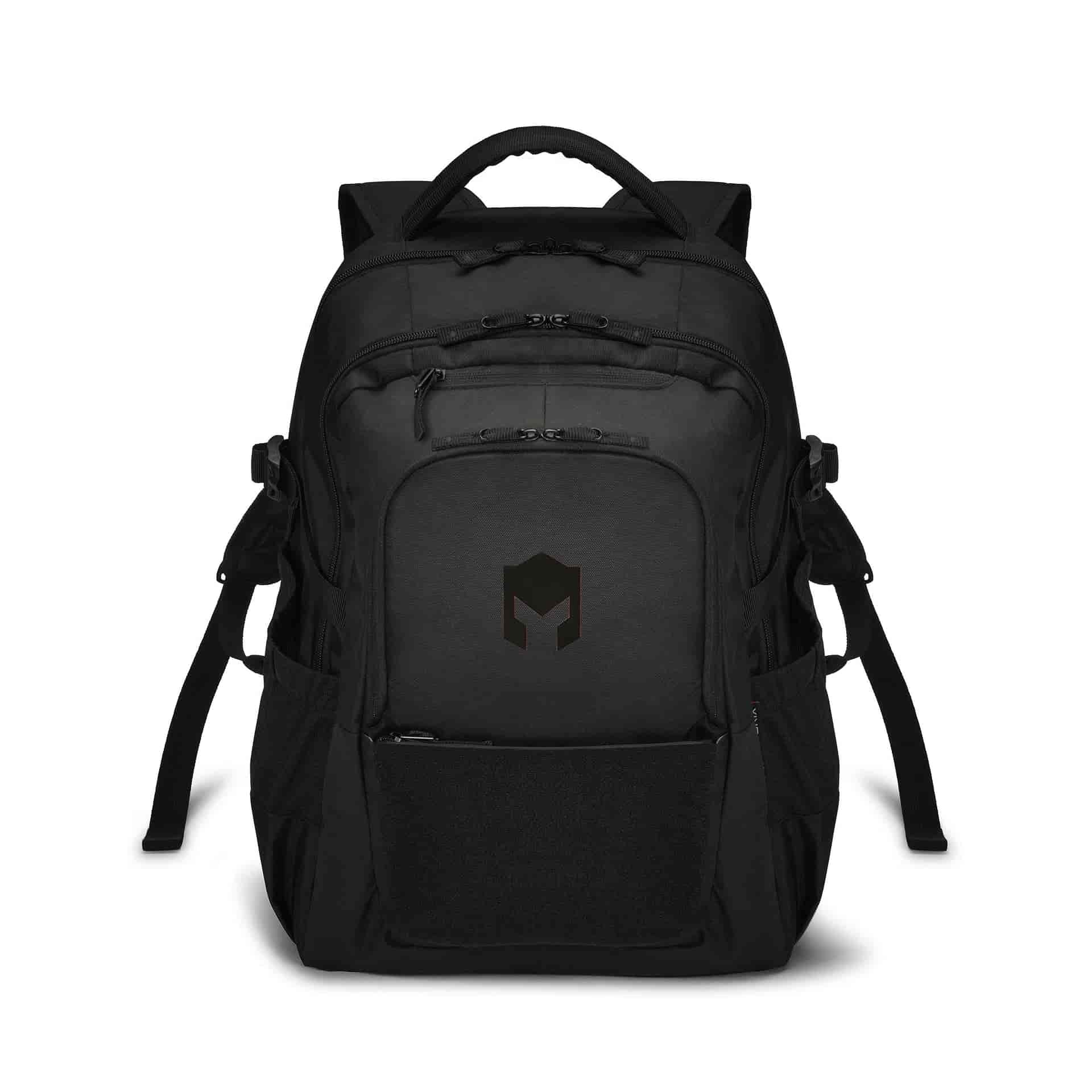 CATURIX DICOTA Notebook-Rucksack CATURIX FORZA eco – mit Regenabdeckung, Polyester – schwarz, 210 × 490 × 350 mm