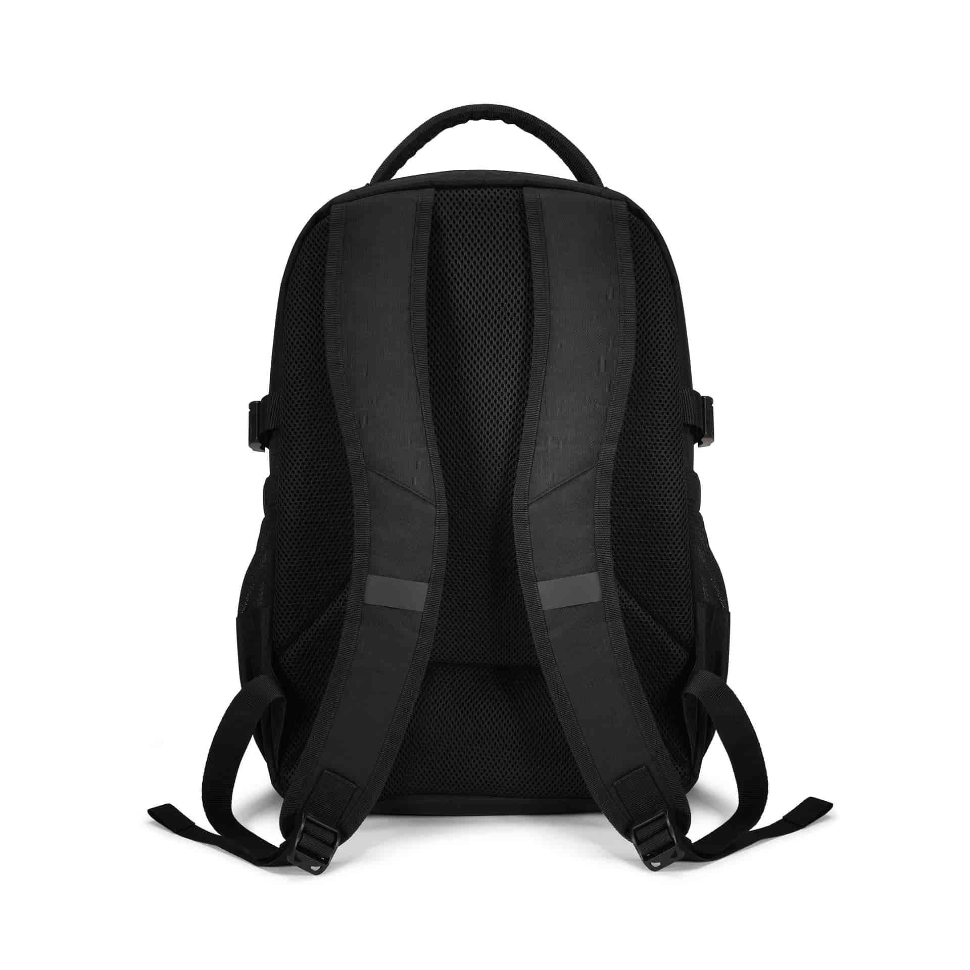 CATURIX DICOTA Notebook-Rucksack CATURIX FORZA eco – mit Regenabdeckung, Polyester – schwarz, 210 × 490 × 350 mm