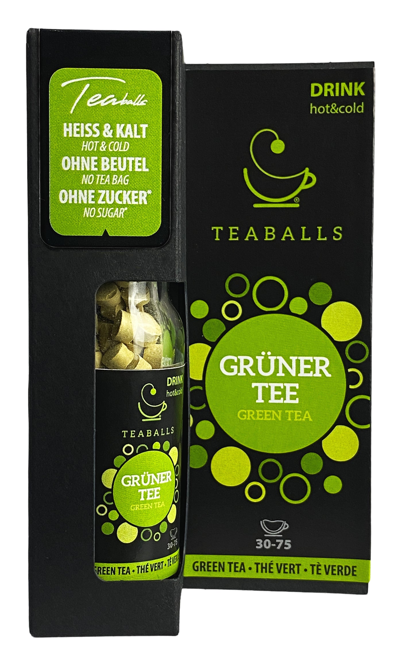Teaballs Grüntee – Instant-Teaballs 150 Stück
