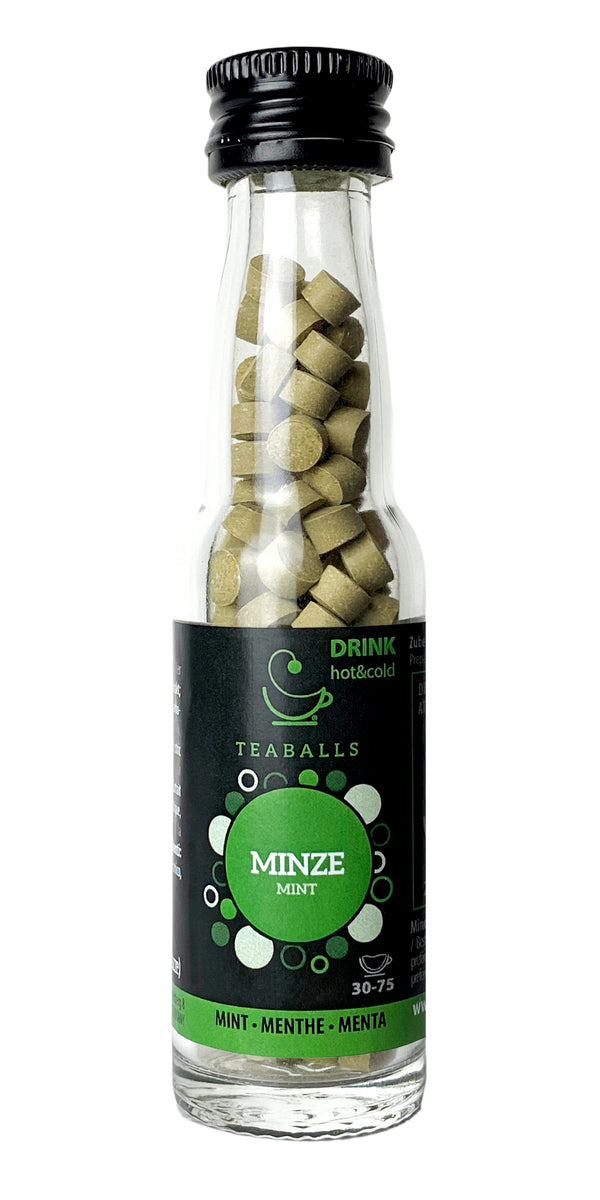 Teaballs Grüntee Minze – Instant-Teaballs 150 Stück