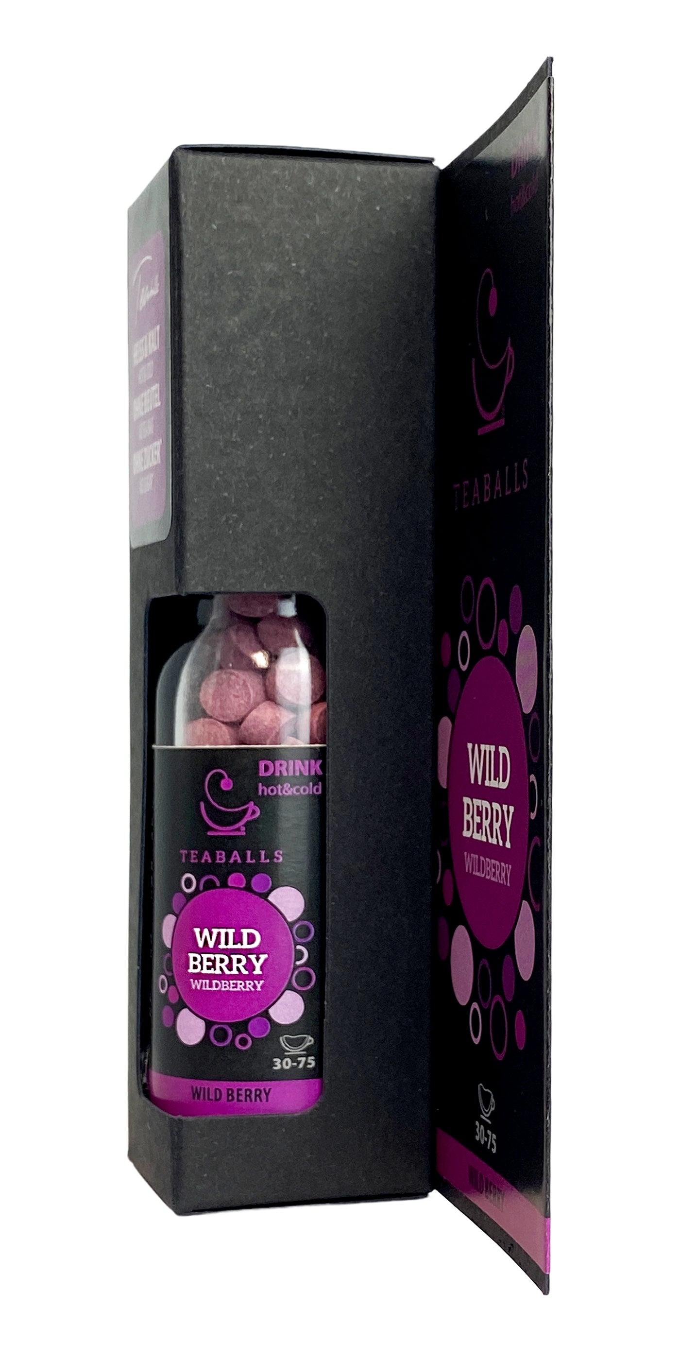 Teaballs Früchtetee Rote Beeren – Instant-Teaballs 150 Stück