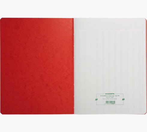 Exacompta Spaltenbuch – 320 × 250 mm – 40 Blatt – 110 g/m² – 31 Zeilen, mit Kopfleiste – 5 Stück