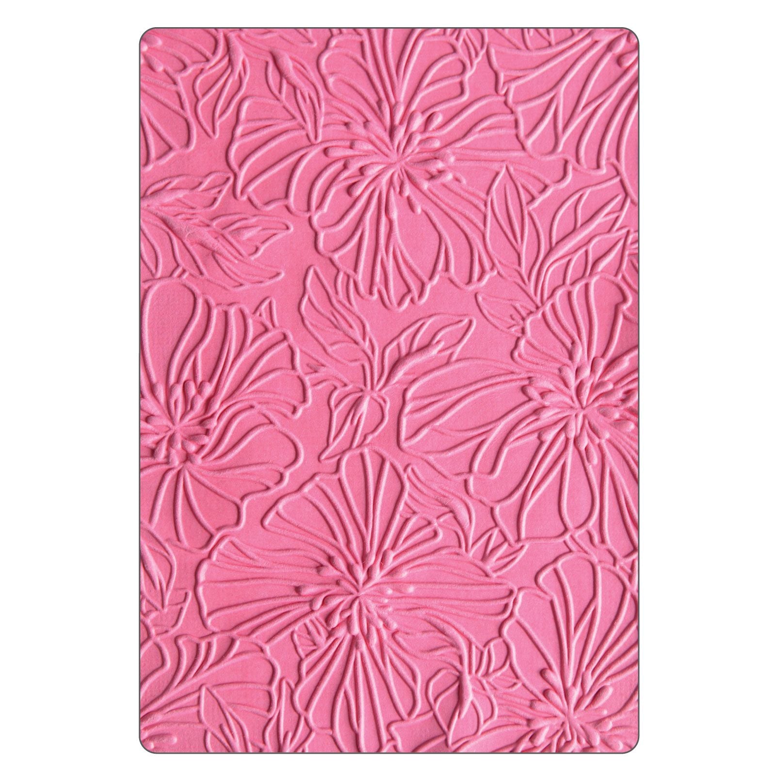 Sizzix Schablone – Azaleas 3-D – 1 Stück – für Papier, Leder & Spanplatten