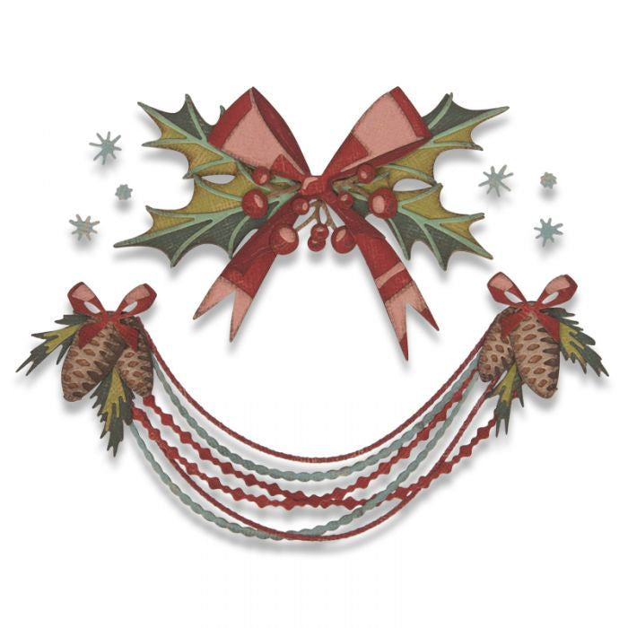 Sizzix 664229 – Stanzschablone Raumdeko, 10 Teile