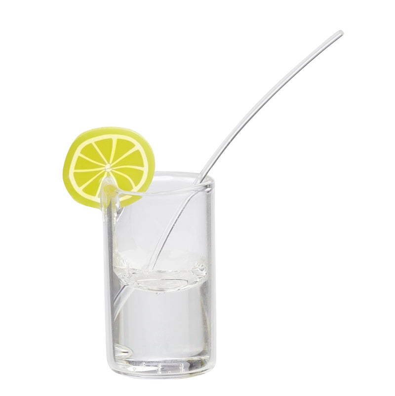 HobbyFun Materialien für Kunst-/Bastelset für Kinder, Mini-Cocktailgläser, 6 mm × 6 mm × 12 mm, Set à 2